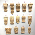 Части мебели ремесла руки высекли столицы Corbels рамки деревянные